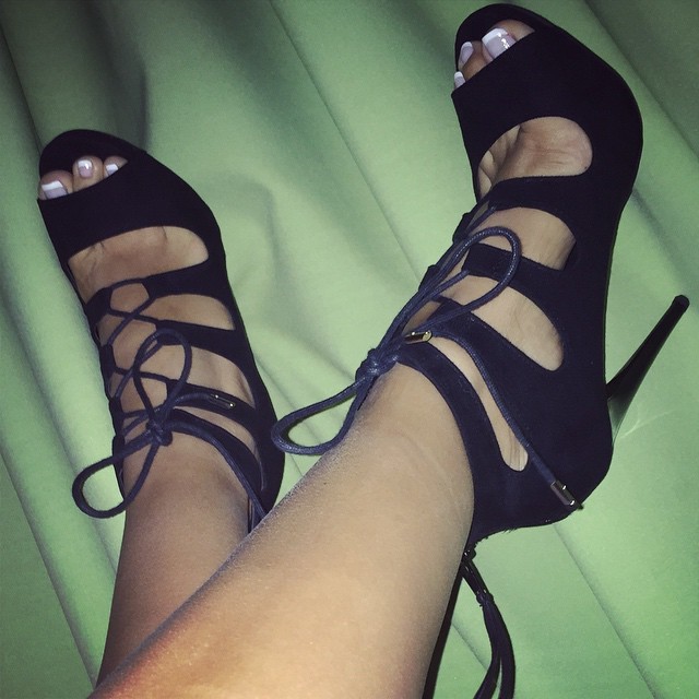 Feet of Christine Houry