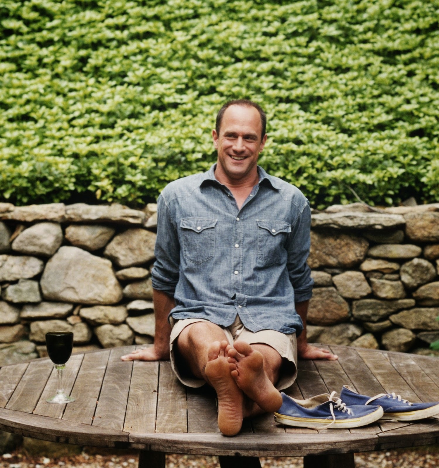 People who liked Christopher Meloni's feet, also liked.