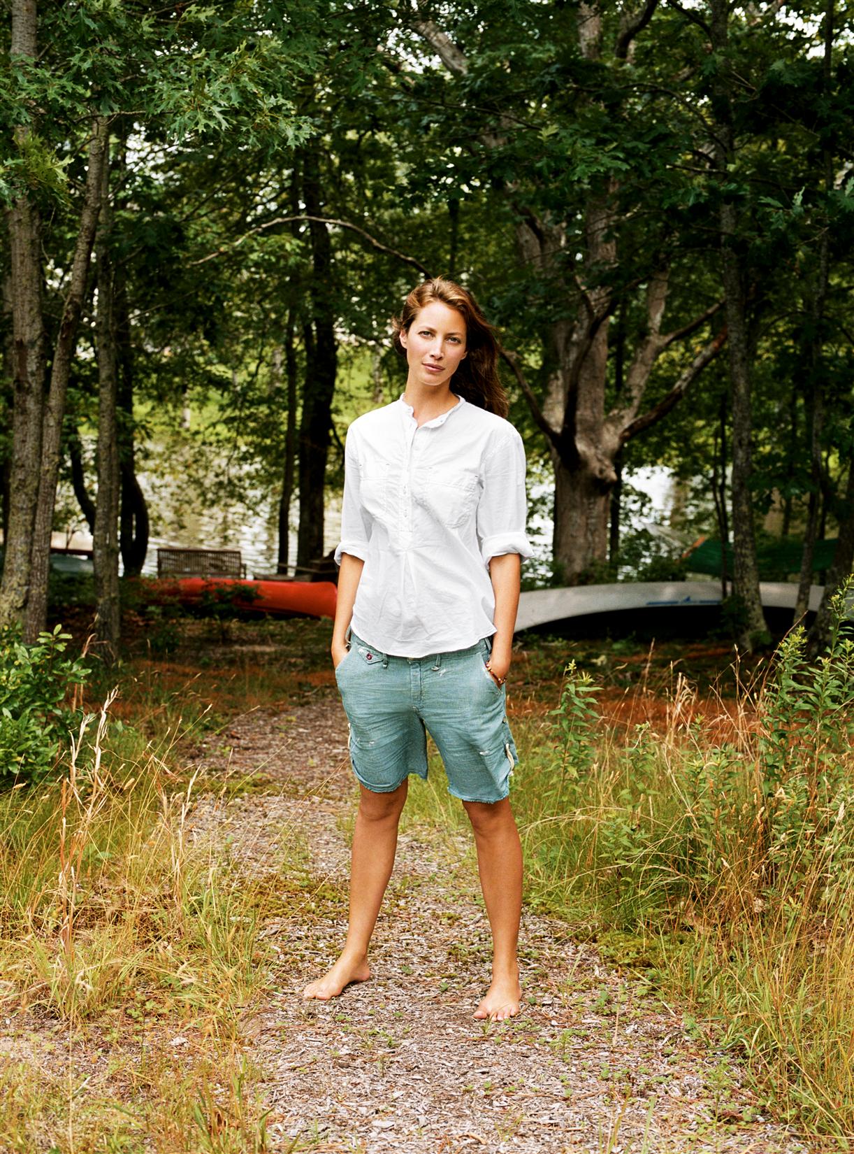 Christy Turlington's Feet