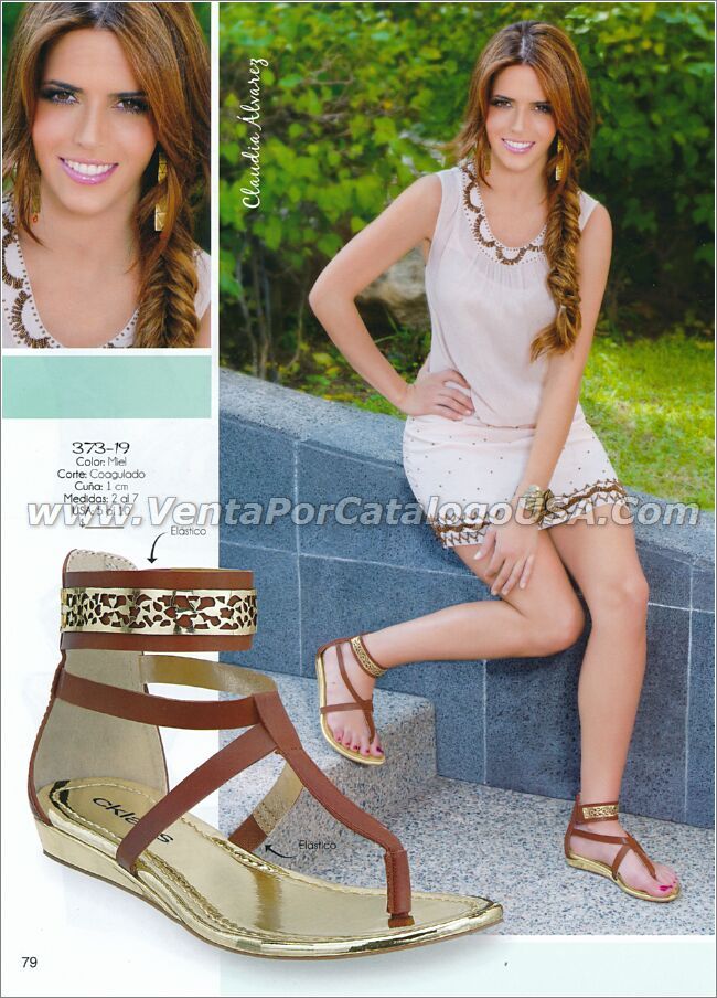 Feet of Claudia Álvarez