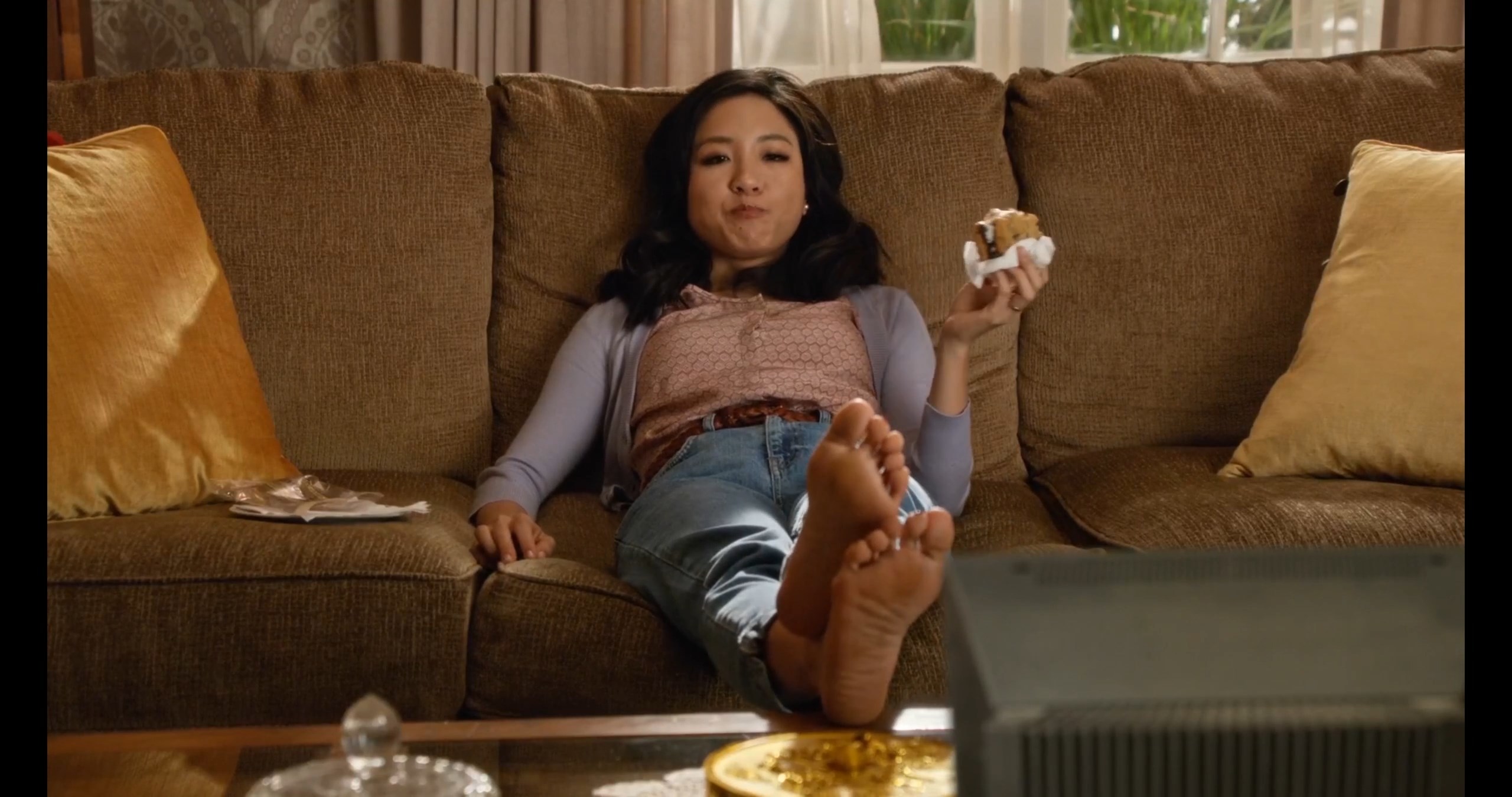 Constance wu feet