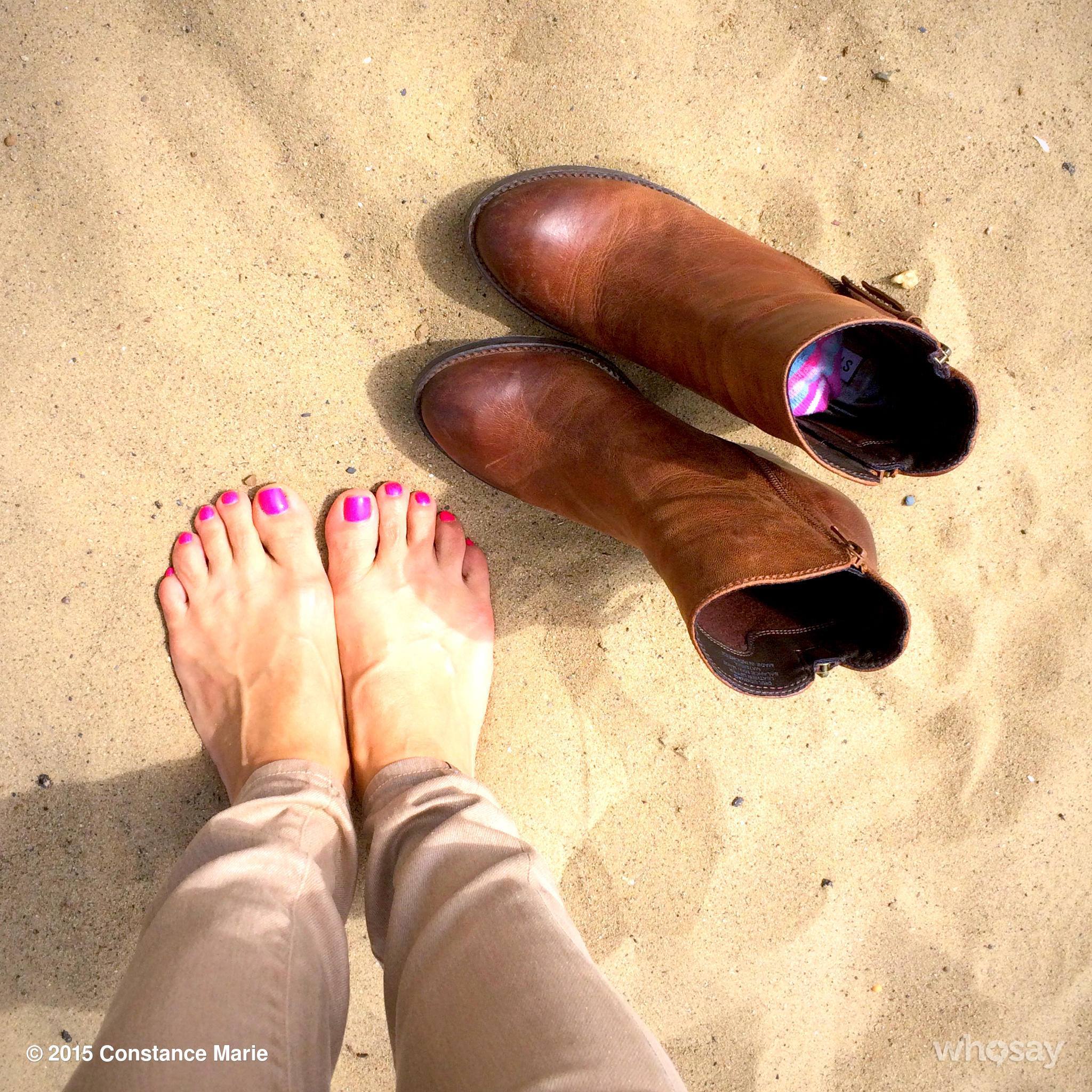 Constance marie's feet