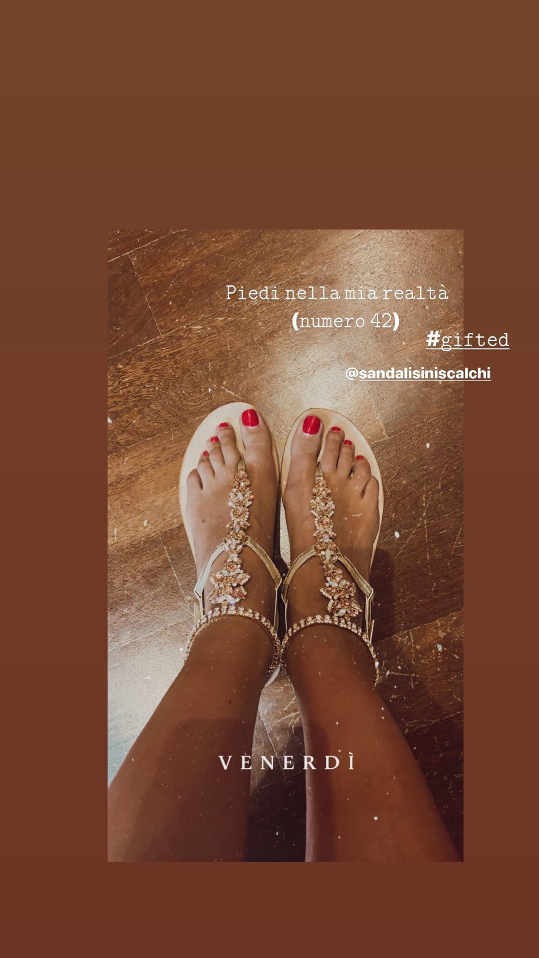 Cristina Chiabotto S Feet