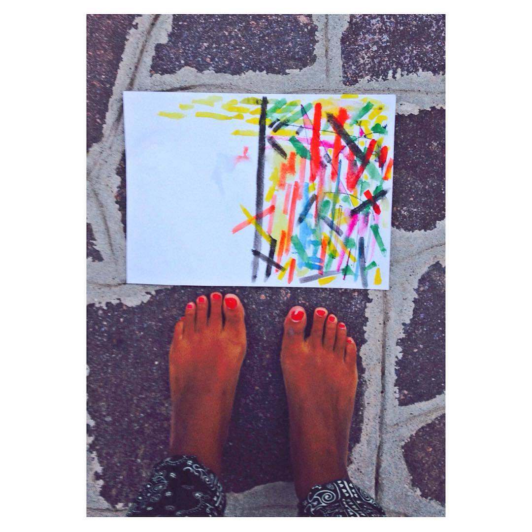 Feet of Crystal Fischetti