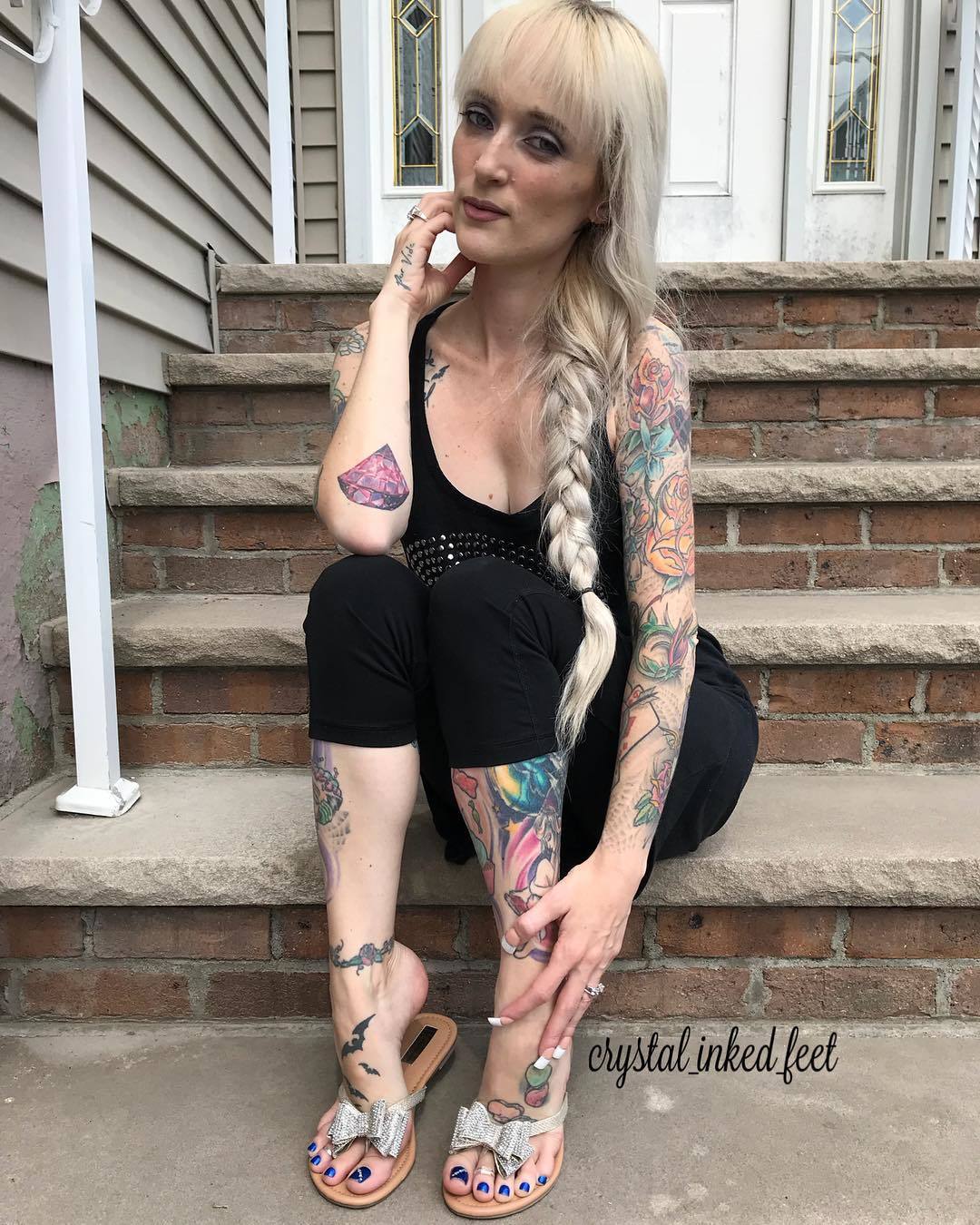 Feet of Crystal Inked