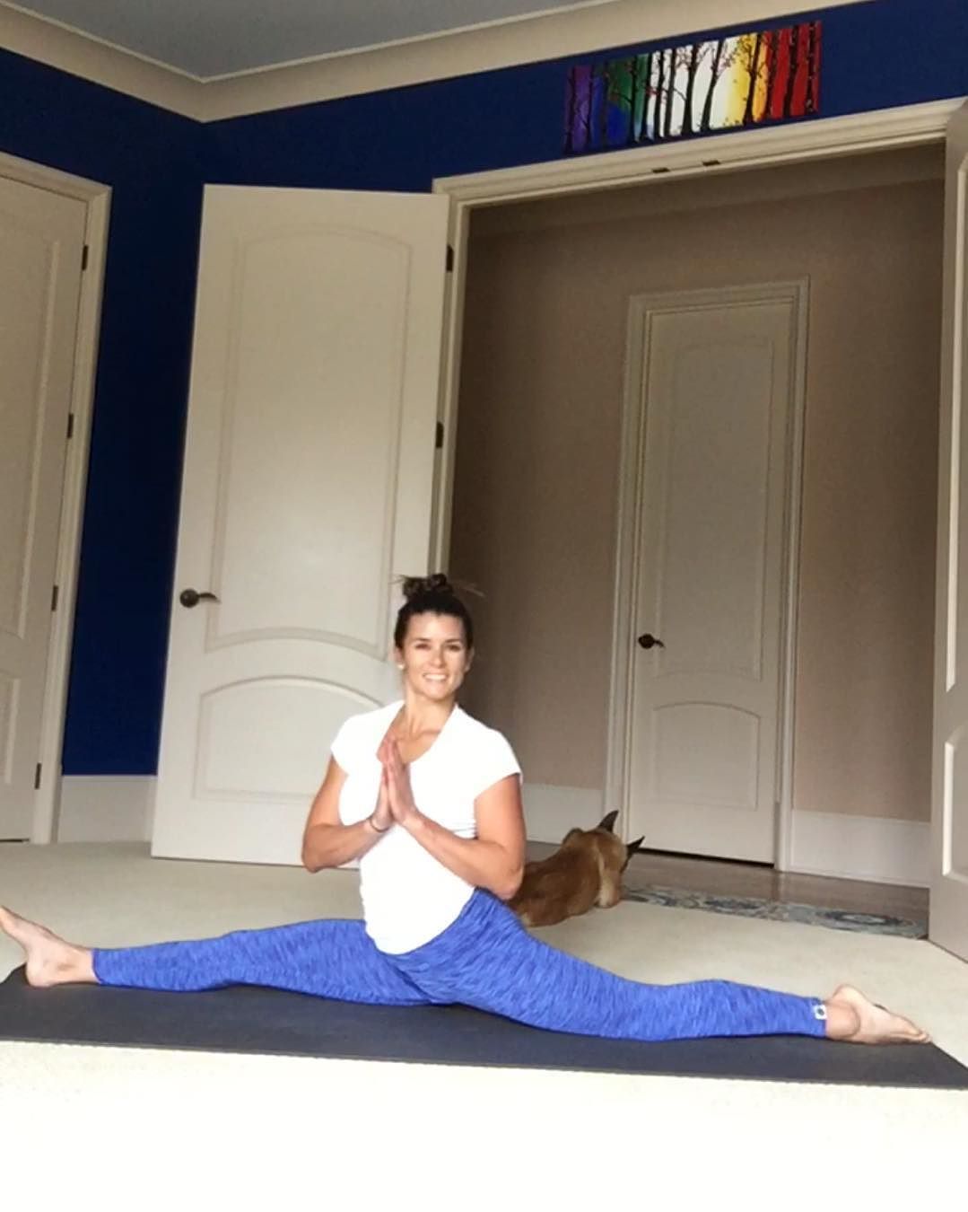 Danica Patrick Yoga