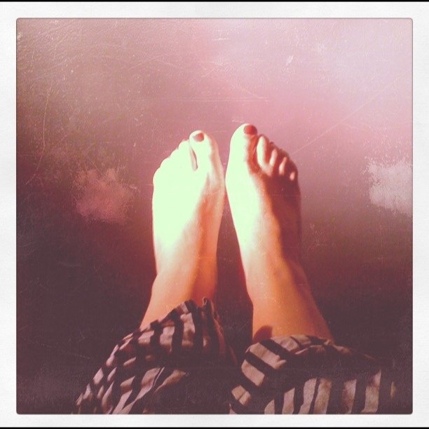 Feet of Daniela Collu
