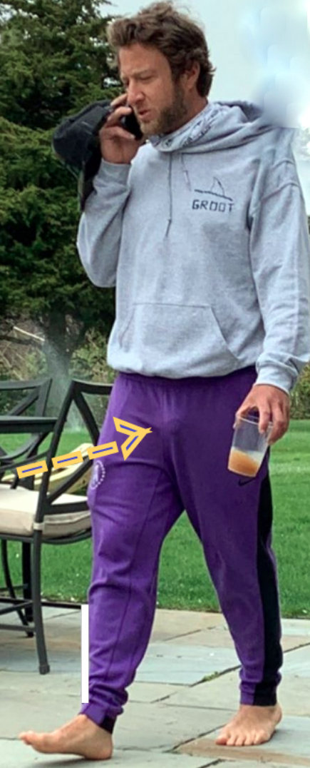 purple barstool sweatpants