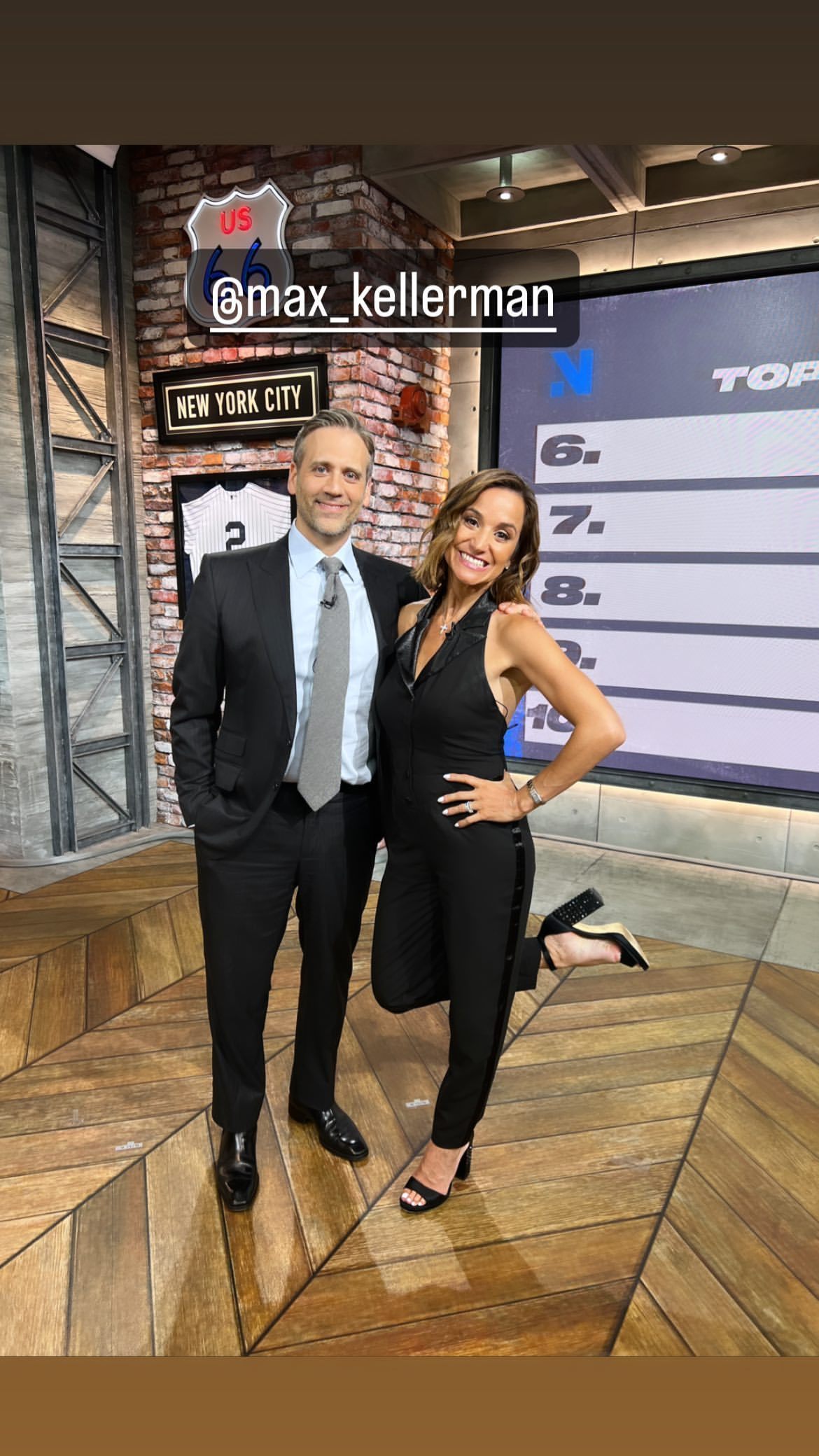 ESPN's Dianna Russini with the kind and sweet gesture