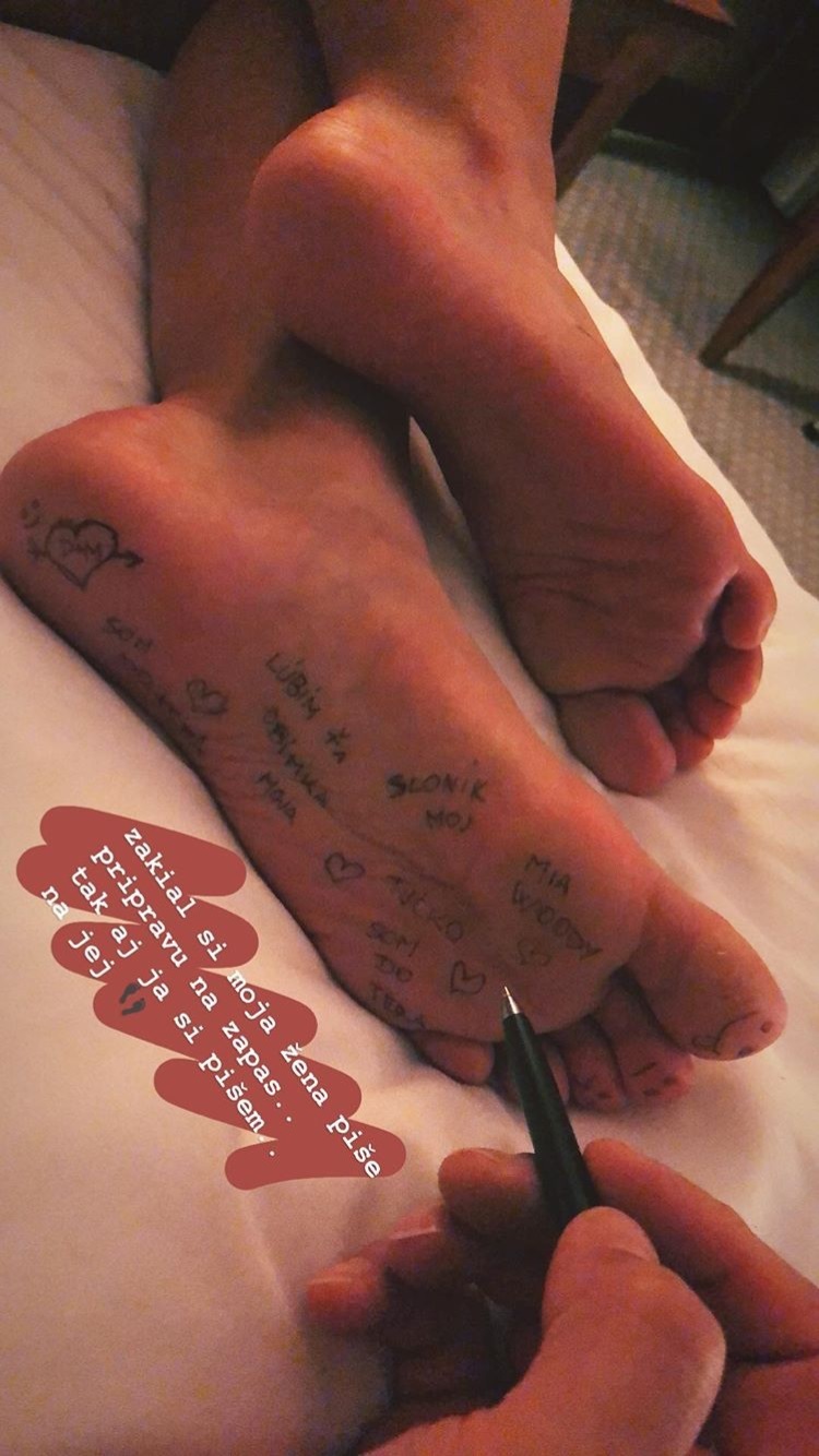 Dominika Cibulkovás Feet