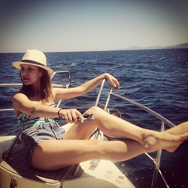 Feet of Eirini Ganiatsou