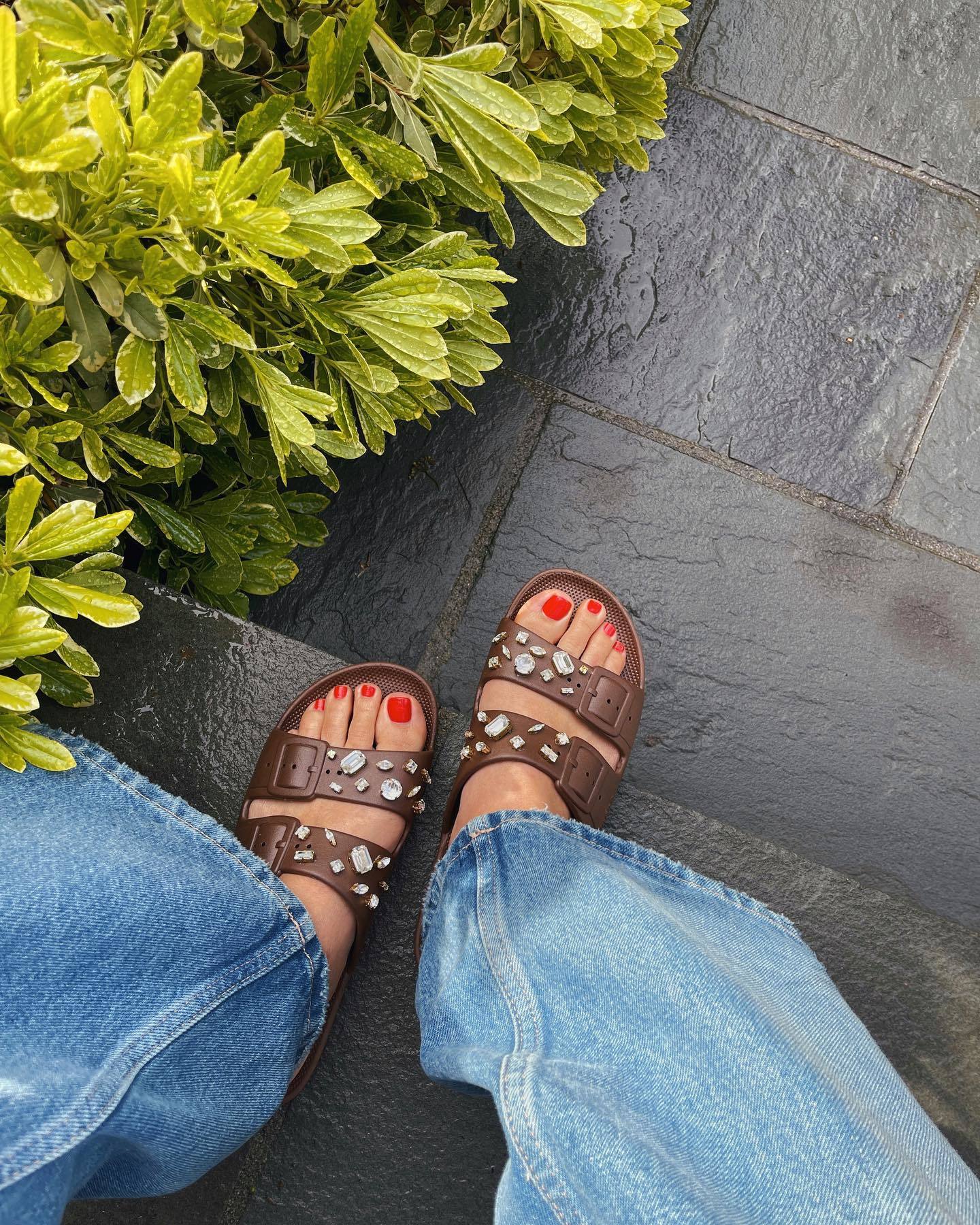 Feet of Erica Chan Coffman