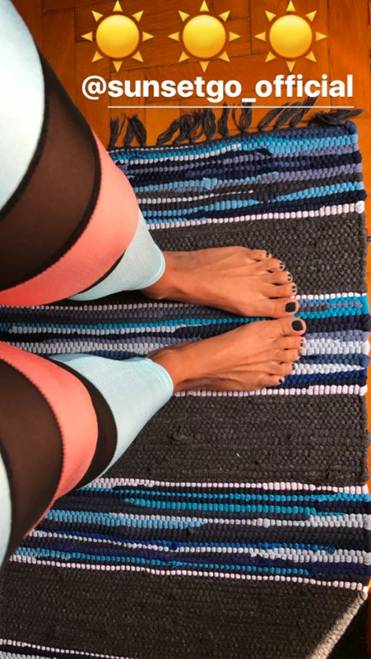 Feet of Evangelia Tsiorlida