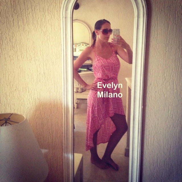 Evelyn Milano's feet