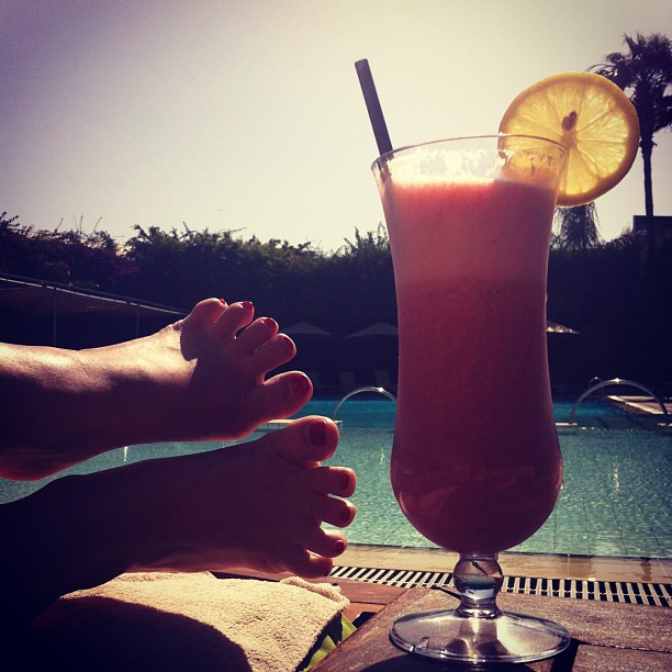 Feet of Fanny Rouyé