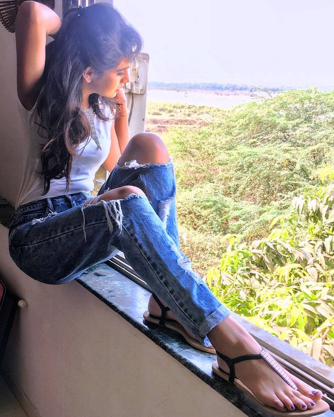 Feet of Fenil Umrigar