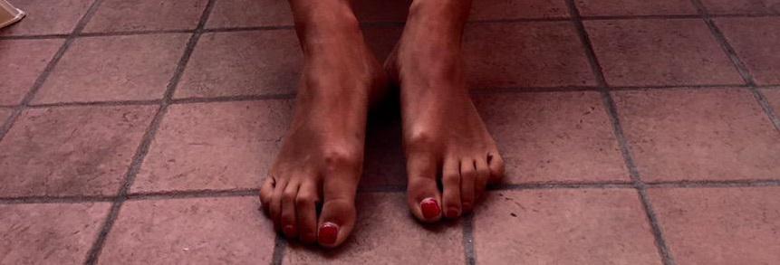 Feet of Francesca Brambilla