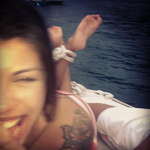 Feet of Franciele Almeida