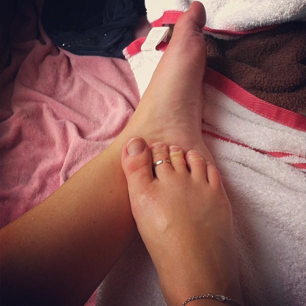 Gen Padova's feet