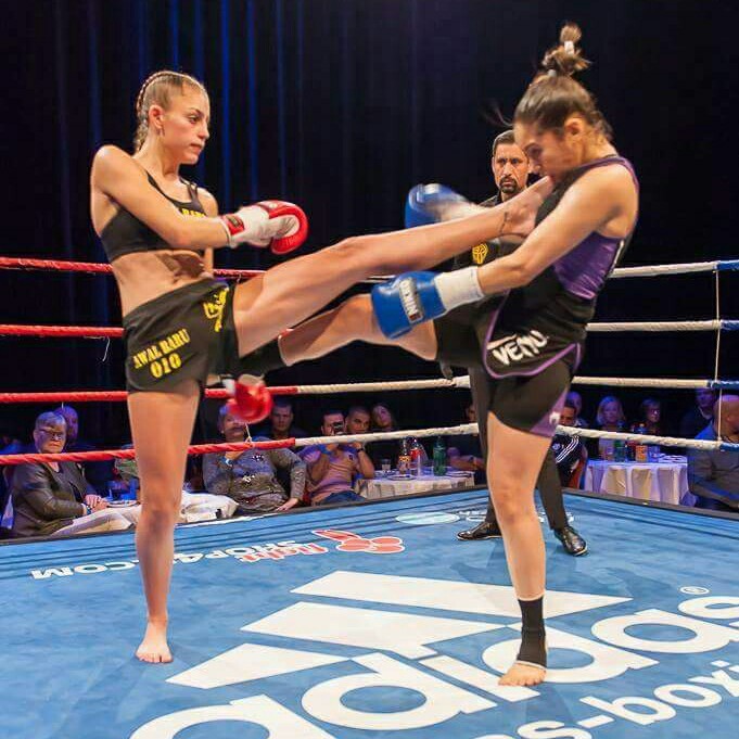 Feet of Georgina van der Linden