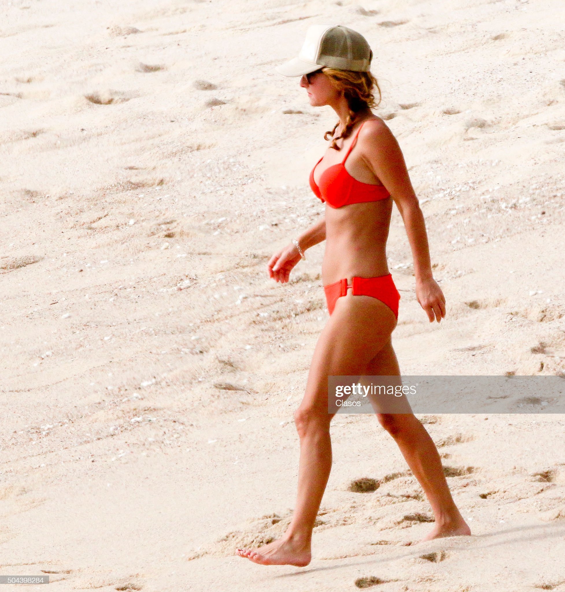 giada de laurentiis red bikini