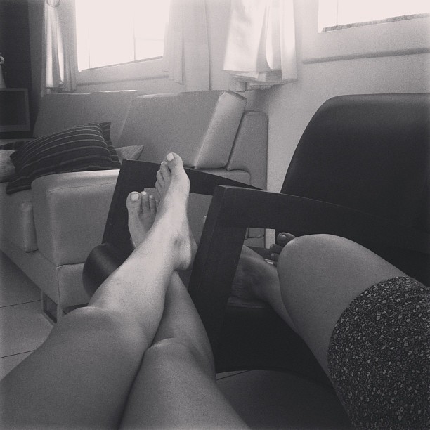 Feet of Giordana Serrano