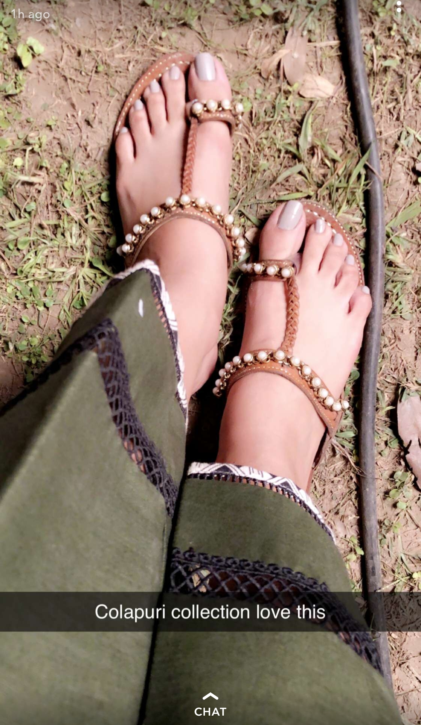Feet of Giti Ara
