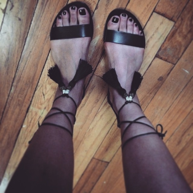 Greta Lee's Feet