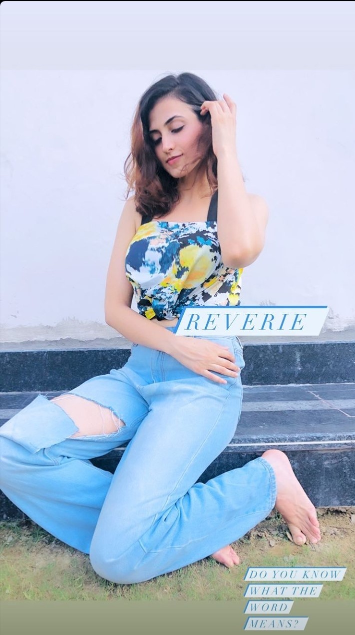 Feet of Hashneen Chauhan