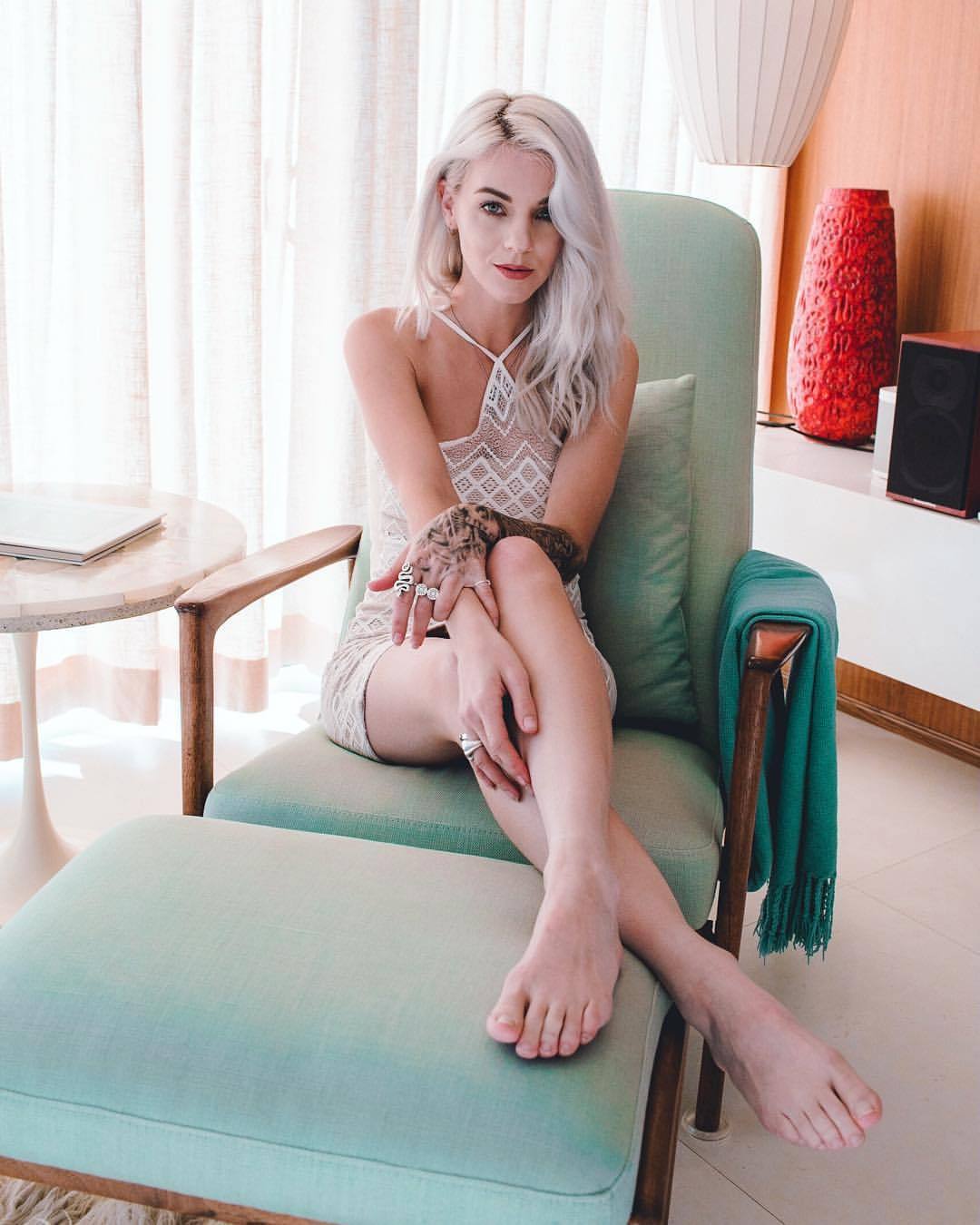 Feet of Heidi Herrington