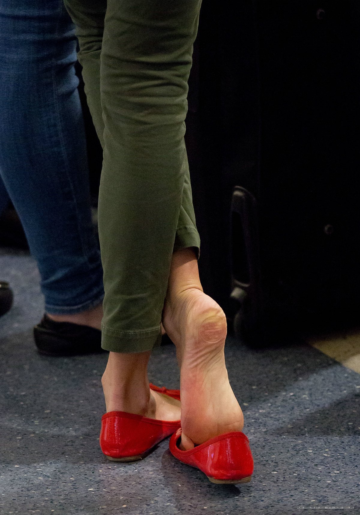 Hilary Swanks Feet