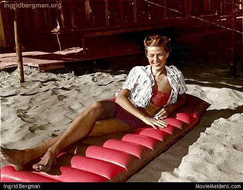 People who liked Ingrid Bergman's feet, also liked.