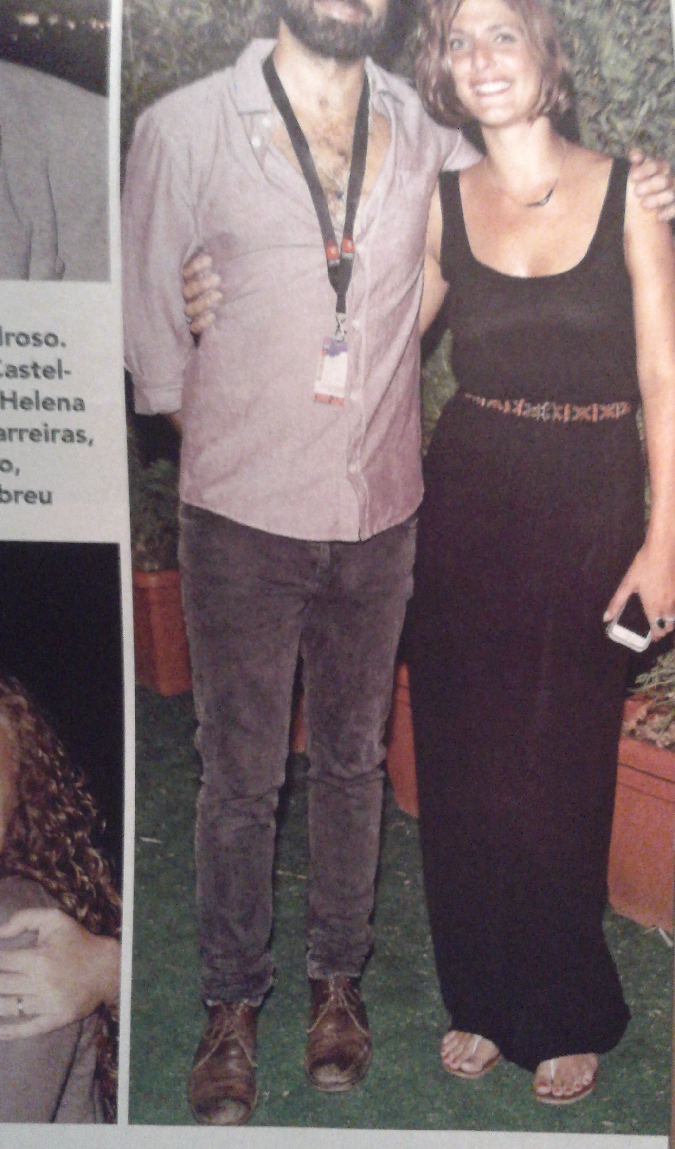 Feet of Inês Castel-Branco