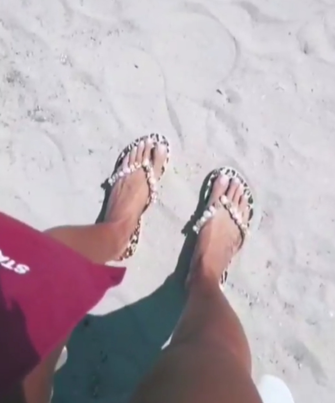 Feet of Ivana 'Boom' Nikolić