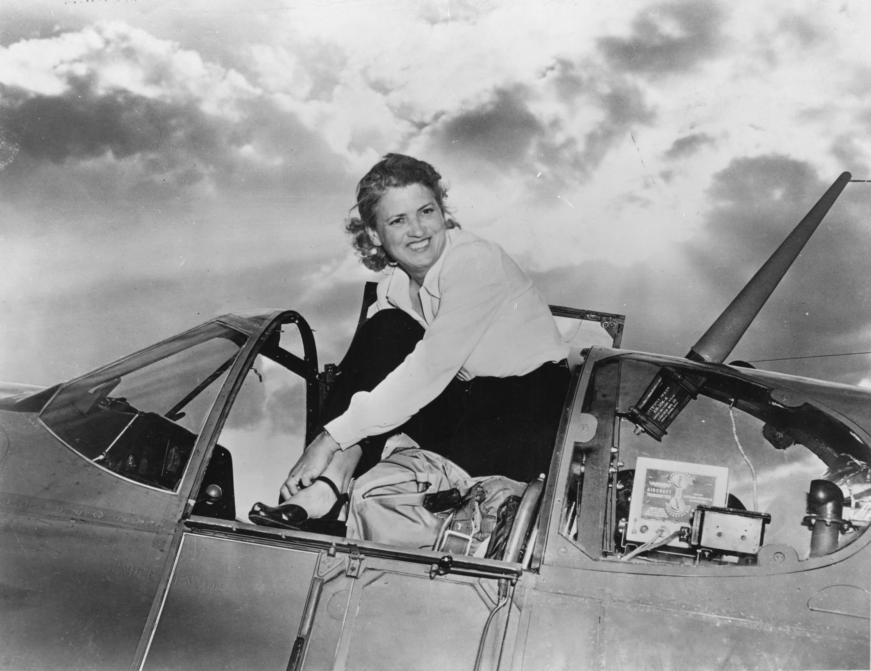 Feet of Jacqueline Cochran
