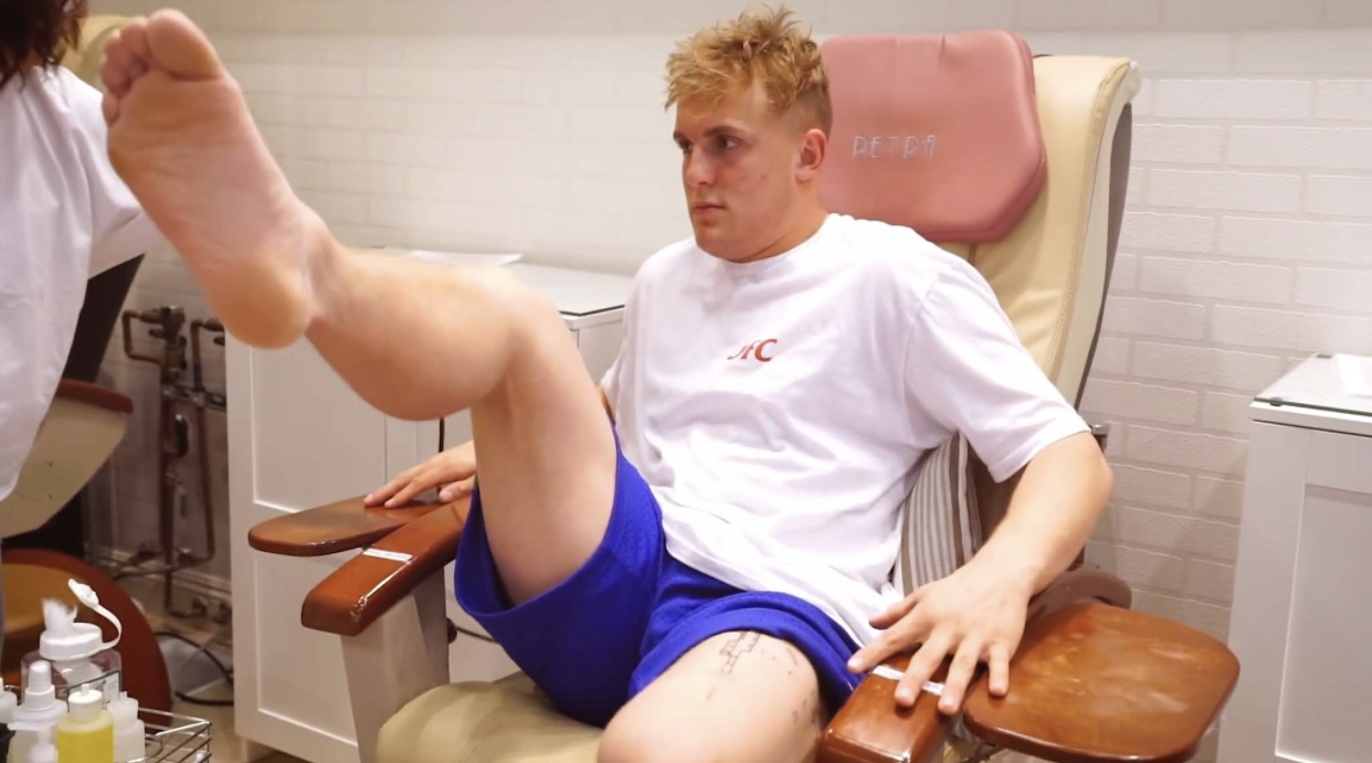 People who liked Jake Paul's feet, also liked.