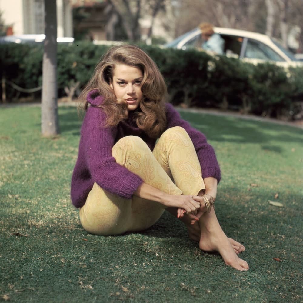 Jane Fondas Feet