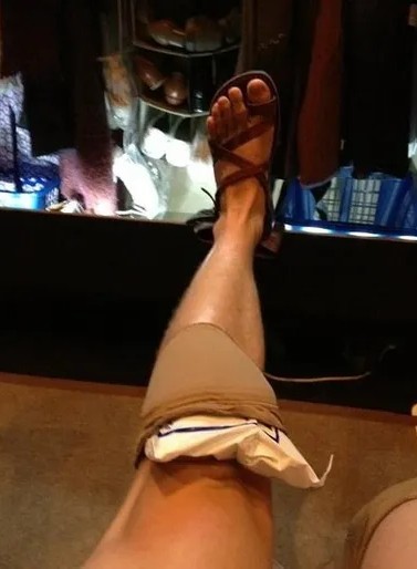Jeremy Jordan's Feet << Men
