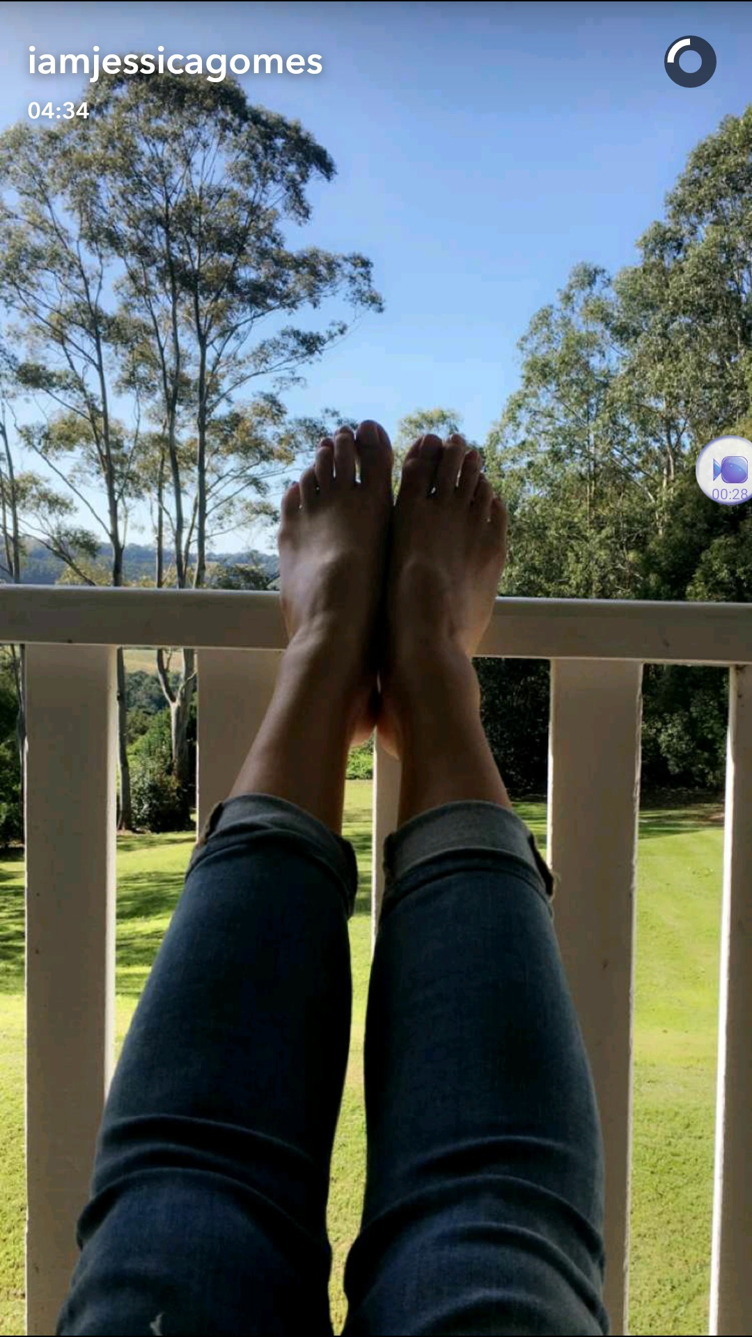 Jessica gomes feet