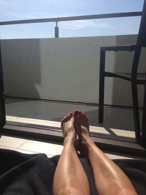 Feet of Jessica Almenäs