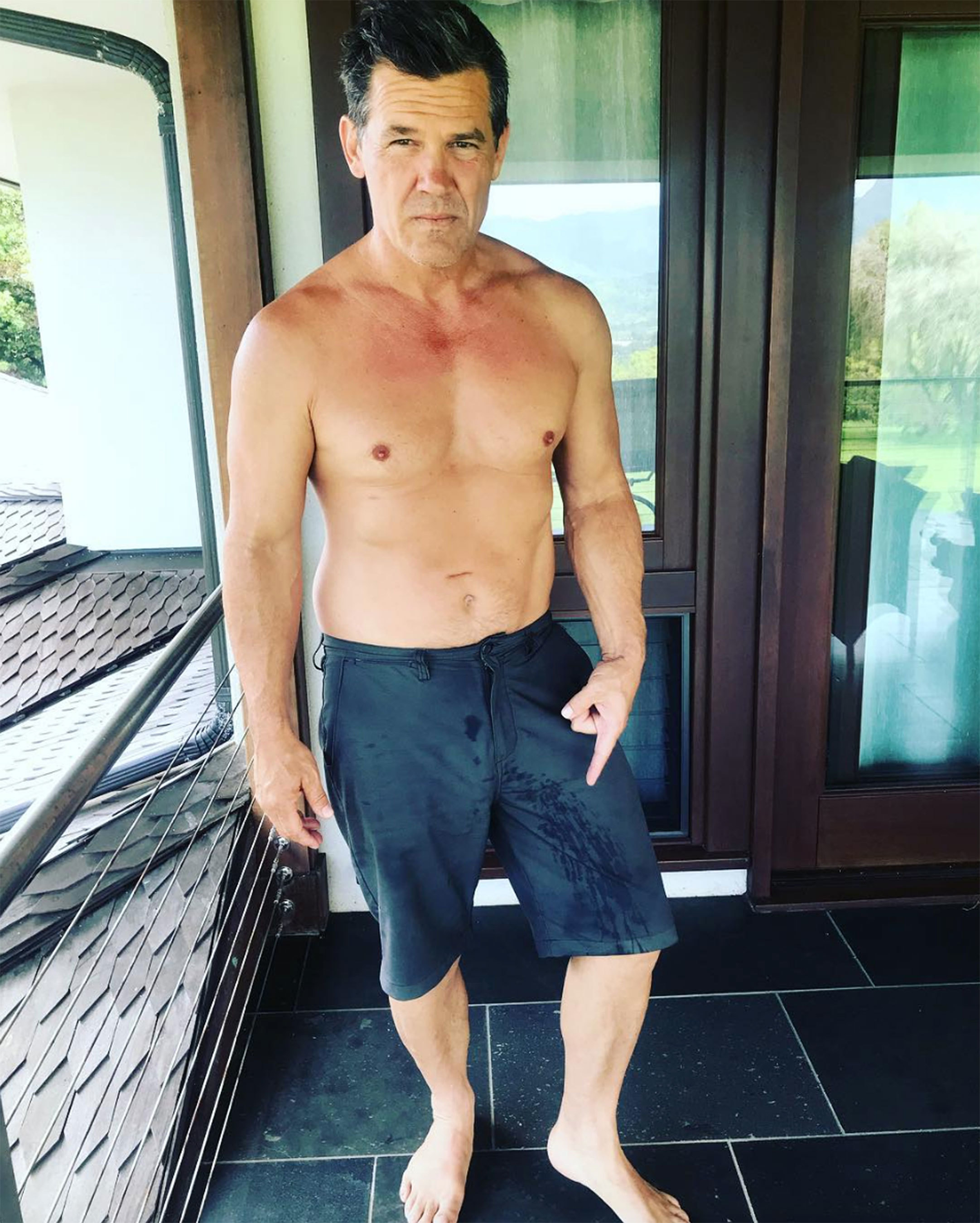 Josh Brolin's Feet