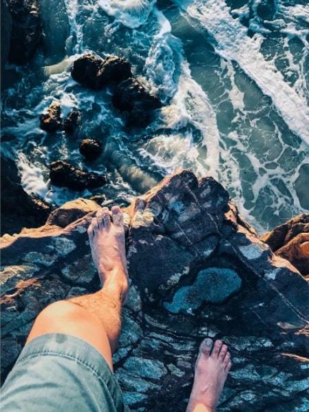 Josh Fu's feet