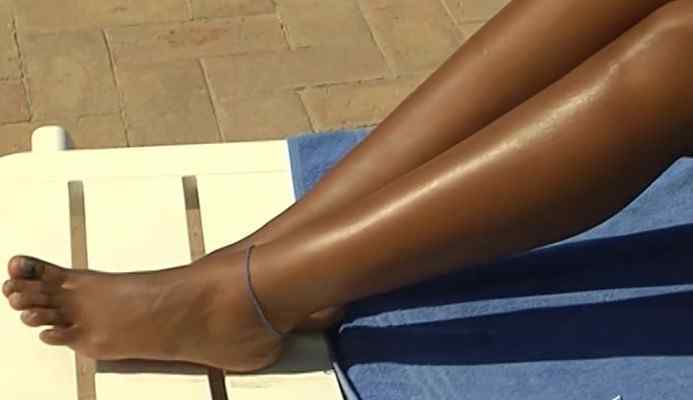 Feet of Juliana Moreira