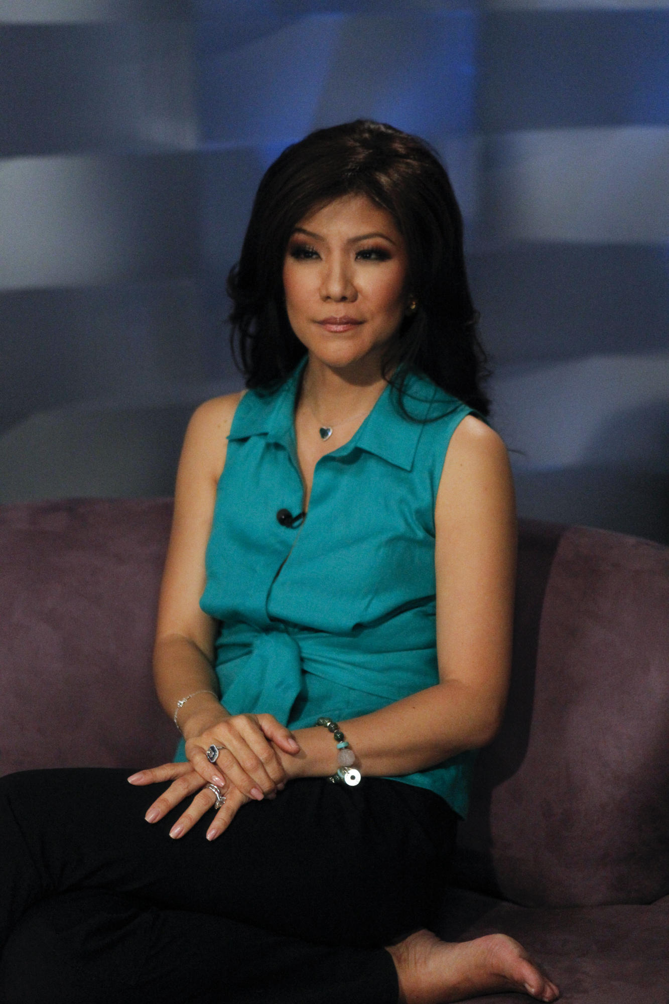 Julie Chen Moonves's Feet I piedi di Julie Chen Moonves Celebrities