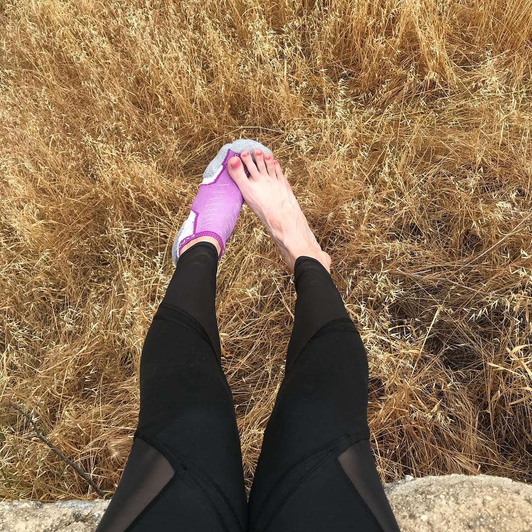 Feet of Julie Volkamer