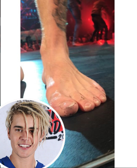 People who liked Justin Bieber's feet, also liked.