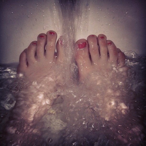 #bathfeet. 