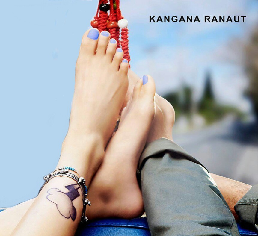 People who liked Kangana Ranaut's feet, also liked.