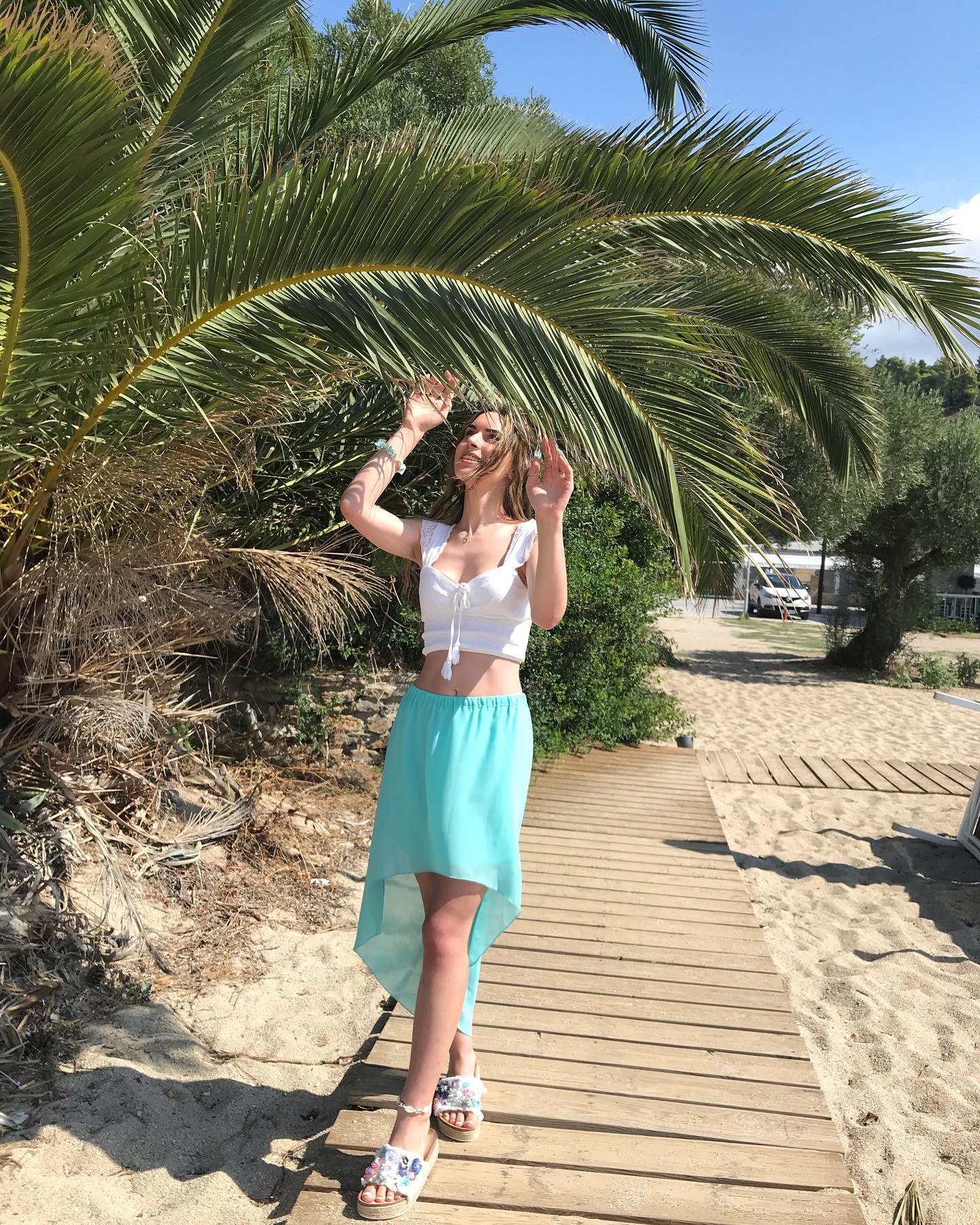 Feet of Karolina Boka
