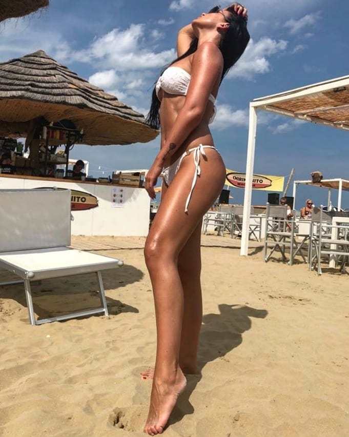 Feet of Katarina 'Kaća' Živković